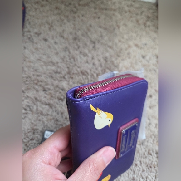 Loungefly Disney Beast with Birds Mini backpack with wallet - Picture 12 of 16